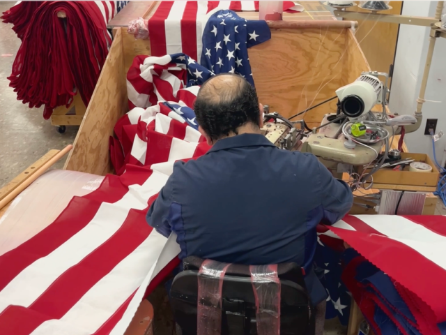 Sewn with pride: Flag factory gears up for 250th anniversary of nation